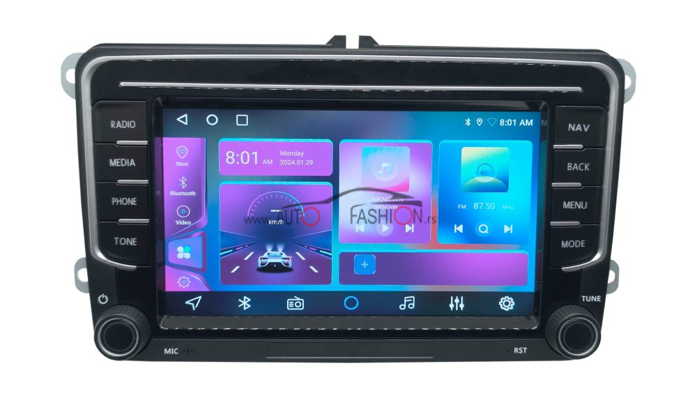 VW Multimedija Android 4gb 32gb CARPLAY DSP