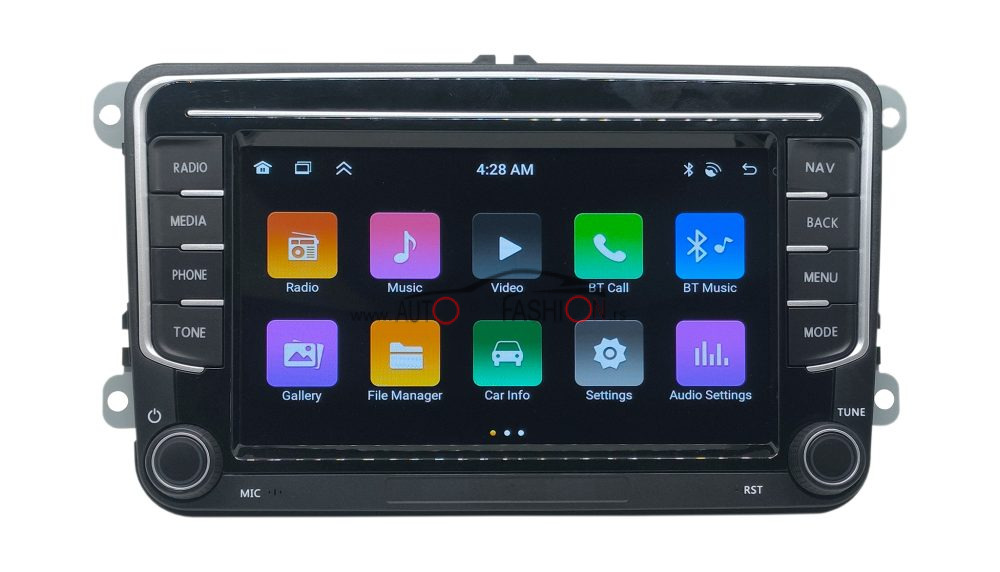 W Multimedija Android 4gb 64gb CARPLAY DSP