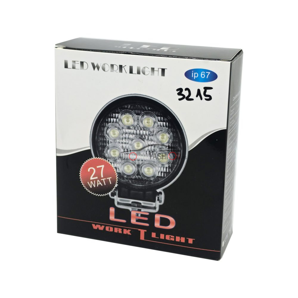 LED FAR 27W okrugli tanki