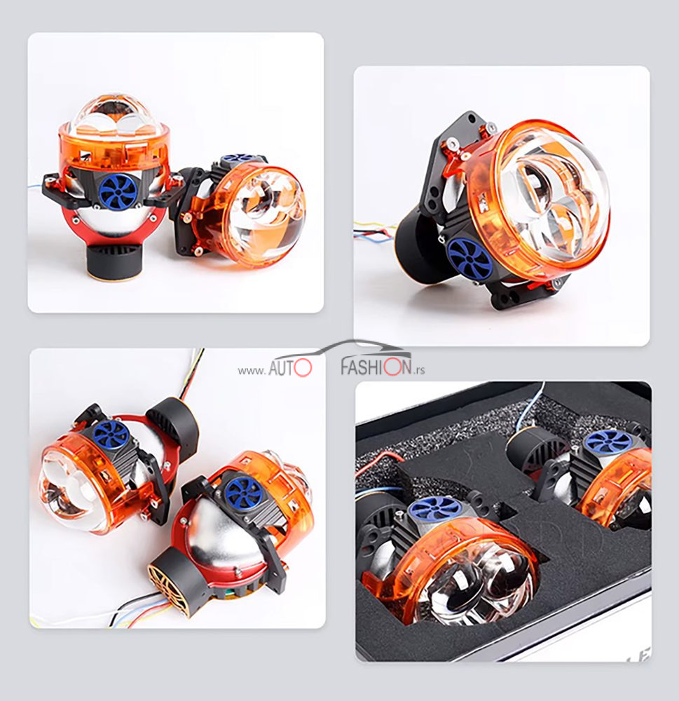 LED Projektor Bi-Led P160 3 inch sočivo